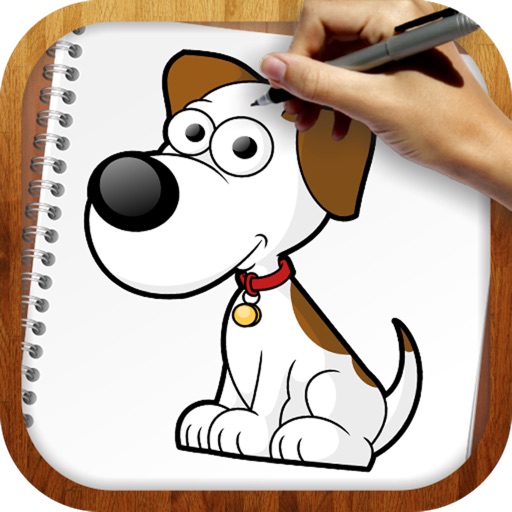 Easy Draw : Nice Dogs icon