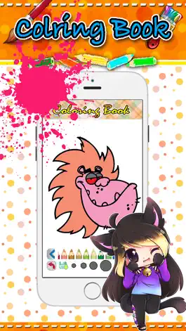 Game screenshot animal cartoon coloring book for kids 3 hack