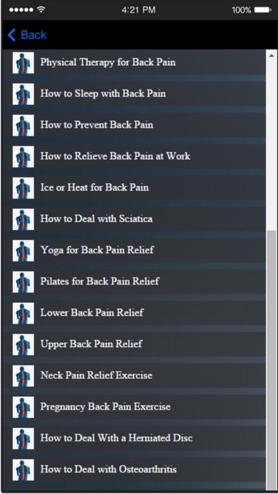 Back Pain Exercise - Learn How to Treat Lower Back Pain at Homeのおすすめ画像3