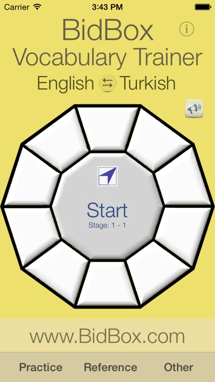 Turkish Vocabulary Trainer