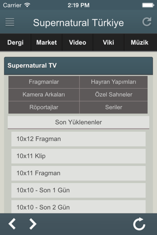 Supernatural Türkiye screenshot 3