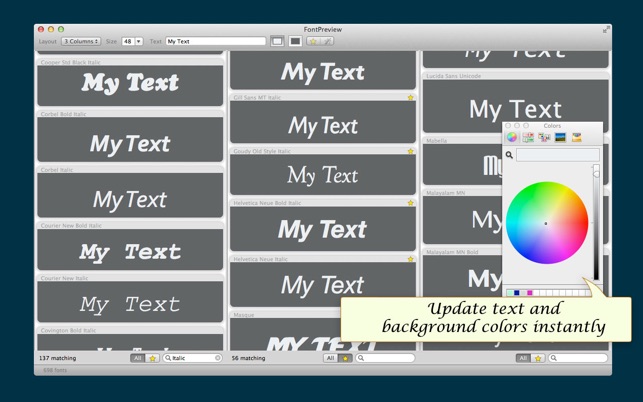 ‎FontPreview Screenshot