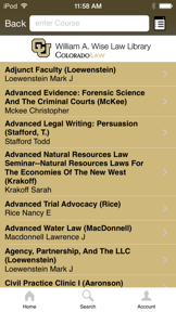 CU Boulder Wise Law Library screenshot