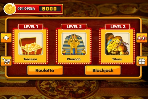 Golden Treasure Casino in Sand Vegas Slots Blackjack & Poker Free screenshot 3