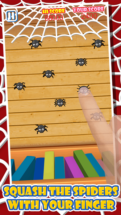 Screenshot #2 pour Spiders Buster - Let's Squash & Smash ! Gogo Greedy Bugs Tapper Free