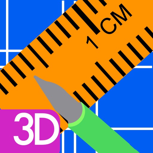 Blueprints 3D App - Create diagrams, drafts and layouts for your house (floor, furniture, garage, kitchen) and for home improvements