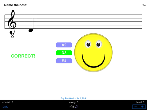 Screenshot #6 pour Guitar Score Trainer - Lite - Learn Notes With Your Real Guitar