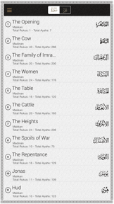 Quran Hausa screenshot