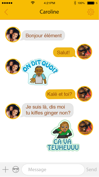 Screenshot #2 pour Ginger Messenger