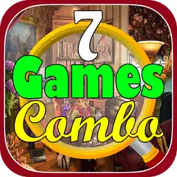 Hidden Objects 7 Games Combo app icon