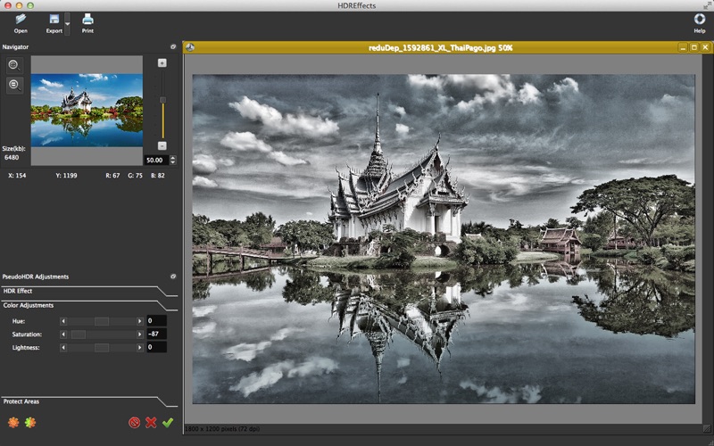 Screenshot #3 pour HDREffectsPhoto