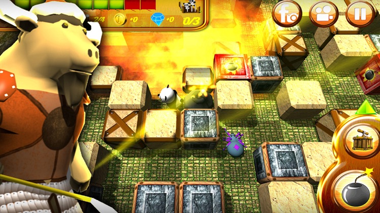 Hero Panda Bomber: 3D Adventure screenshot-3