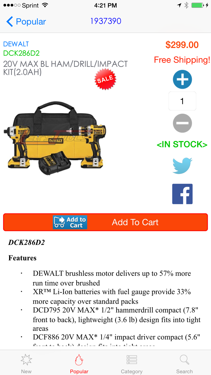Lees Tools for Dewalt