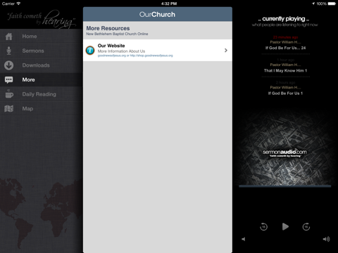 Good News of Jesus iPad screenshot 4 - Reference app
