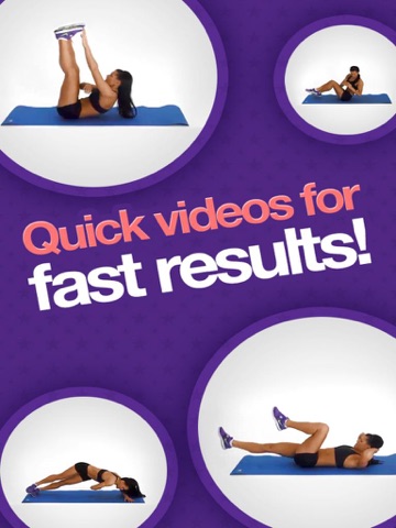 Screenshot #1 for Amazing Abs – Personal Fitness Trainer App – Daily Workout Video Training Program for Flat Belly and Calorie Burn