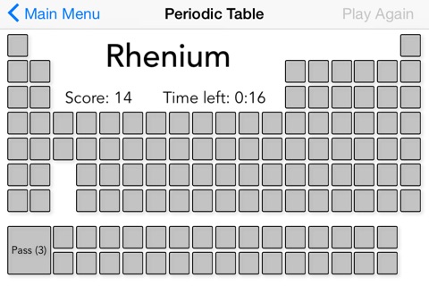 1 Minute Chemistry Periodic Table screenshot 4