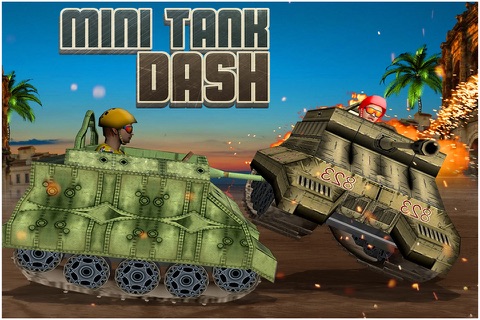 Mini Tank Dash ( 3D Game ) screenshot 4