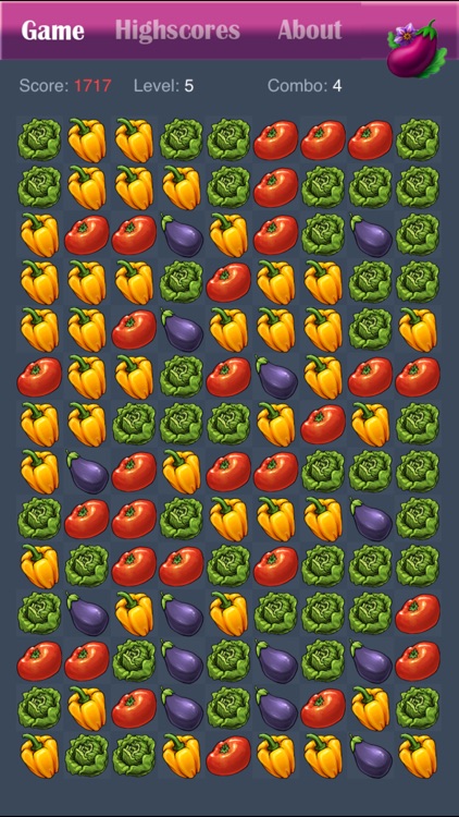 Vegetable Blast Mania - smash hit farm vegetable crush heroes game free