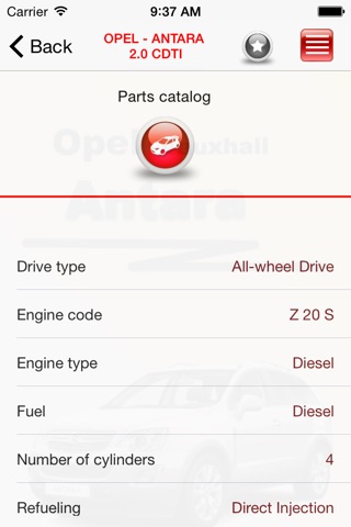 Запчасти Opel Antara screenshot 4