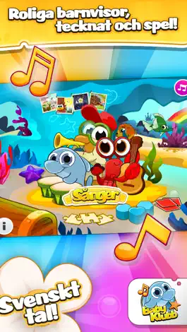 Game screenshot Sjung och lär med Babyklubb mod apk