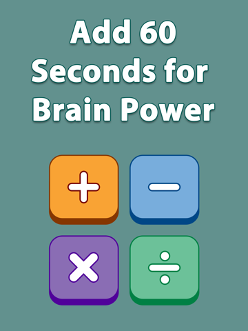 Screenshot #4 pour Add 60 Seconds for Brain Power - Subtraction Lite Free