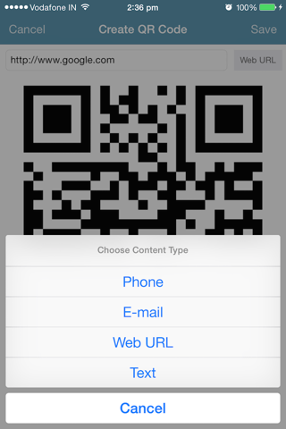 QR Code Scanner & Generator screenshot 4