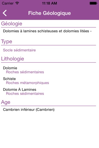 InfoGeol v2 screenshot 2