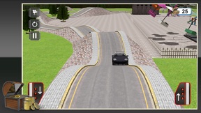 3D Police Car Racing Stunts - Crazy simulator ride and simulation adventure screenshot