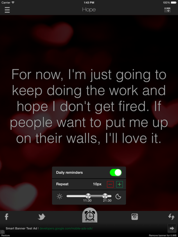 Screenshot #5 pour #Quotes