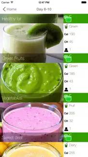 30 day smoothie and juice fast iphone screenshot 2