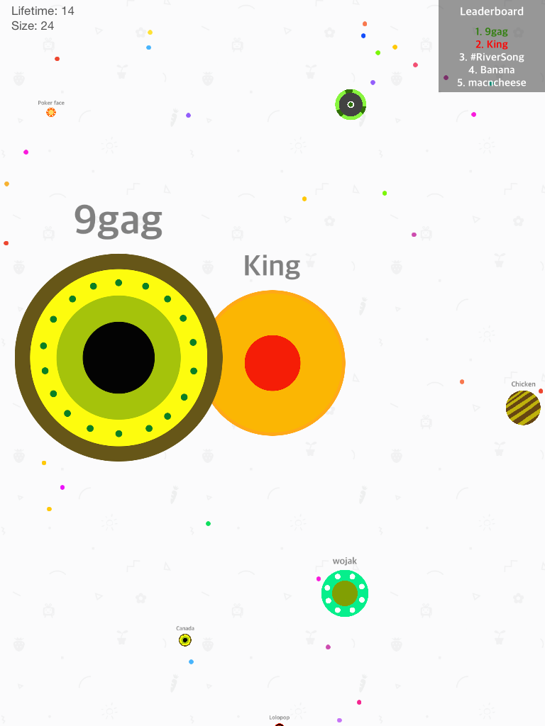 Crazy Dot Party: the kingdoms of dots ~ paradise of trivia game in blob.io version