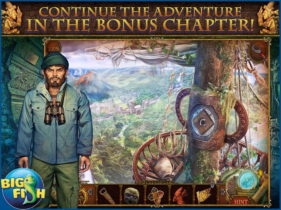 #4. Mayan Prophecies: Cursed Island HD - A Hidden Objects Puzzle Adventure (iOS) 由: Big Fish Games, Inc