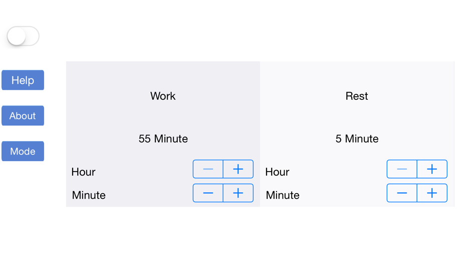 #5. Work Rest (iOS) 由: 增宝 王