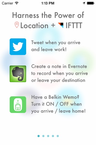 LIFTTT - Location Triggers for IFTTT screenshot 3