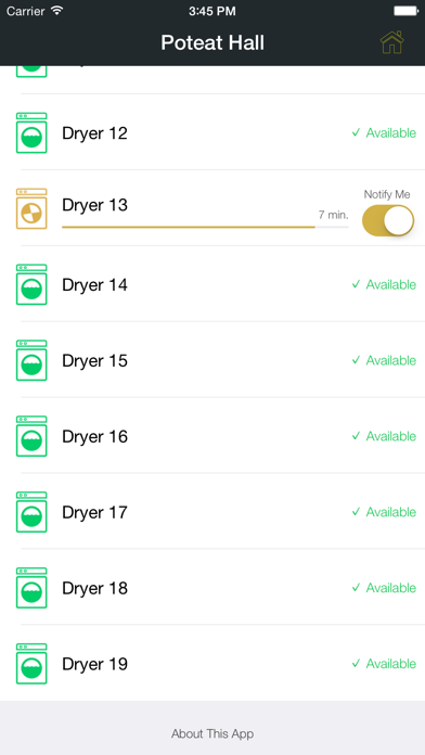 Screenshot #2 pour WFU LaundryView