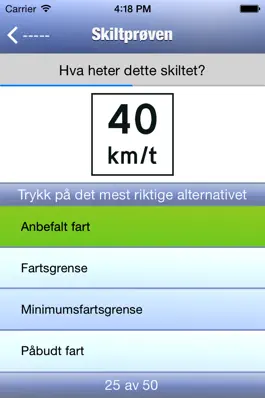 Game screenshot Trafikkskilt - Veiskilt apk