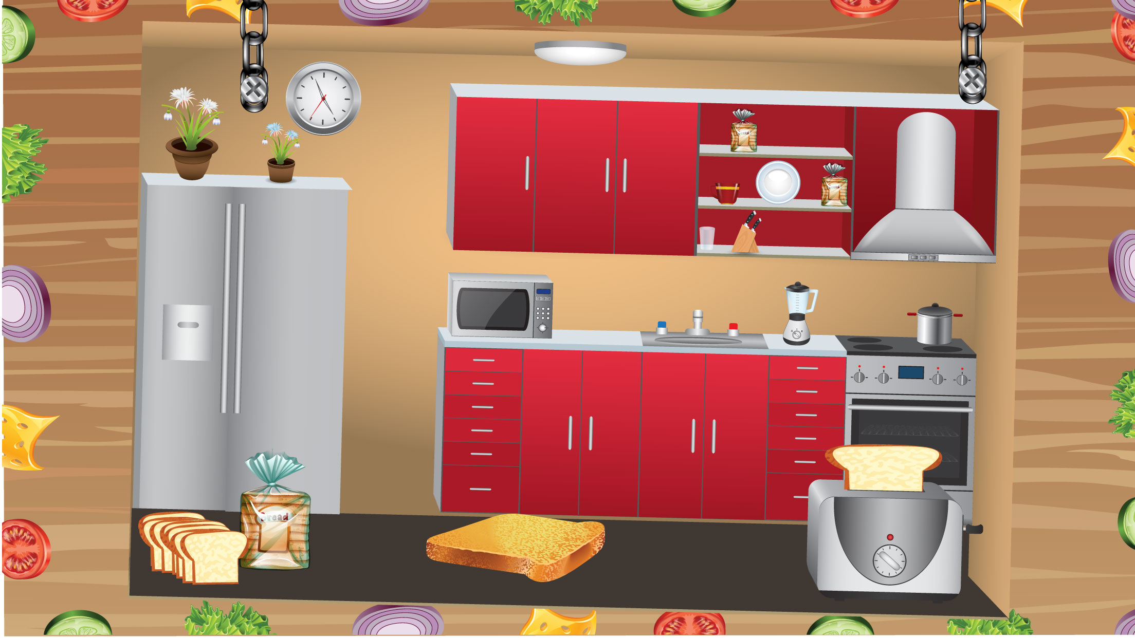 Sandwich Maker - Crazy fast food cooking and kitchen game screenshot 2