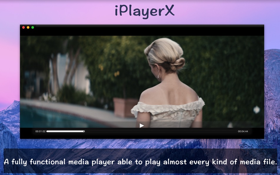 iPlayerX - A fully functional media player able to play almost every kind of media file. - 2.0.0 - (macOS)