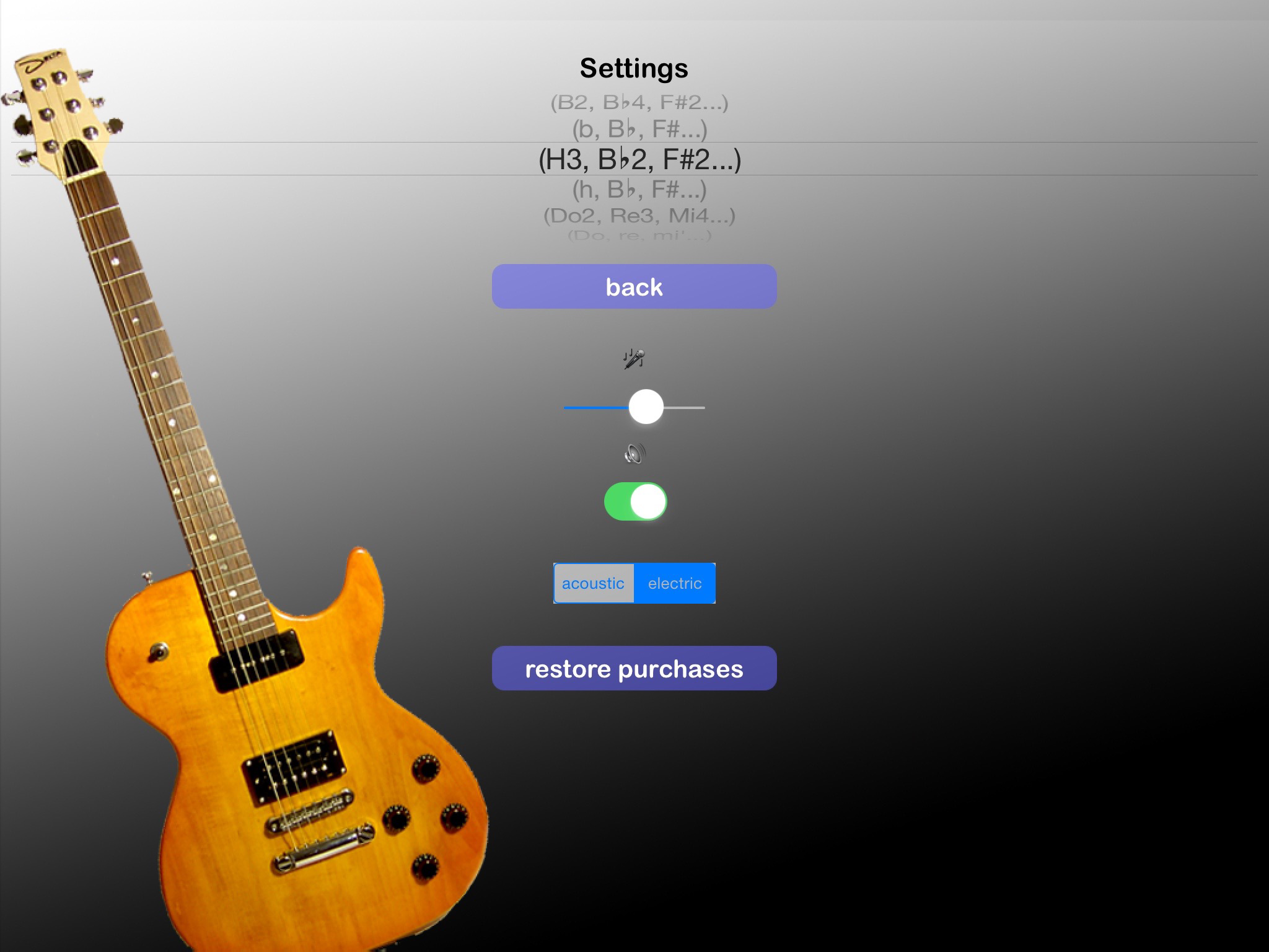 Guitar Score Trainer - Lite - Learn Notes With Your Real Guitar screenshot 10