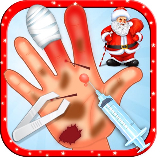 Santa's Hand Surgery