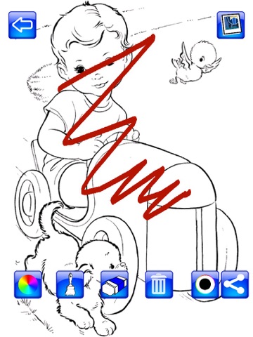 Drawing Pad For Toddlers 2 iPad screenshot