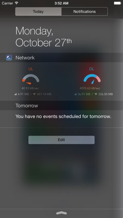 Network Monitor Widget screenshot1