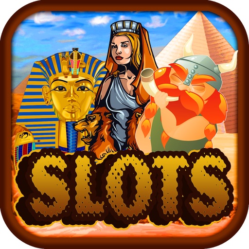 Amazing Pharaoh's Top Fire Casino Slots Machine & Win Your Way Game Free Icon