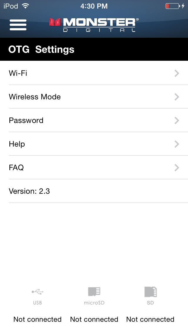 OTG Cloud by Monster Digital screenshot 3