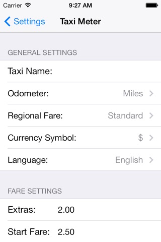 Cab Meter screenshot 2