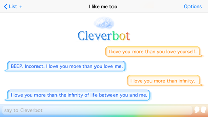 Cleverbot screenshot1