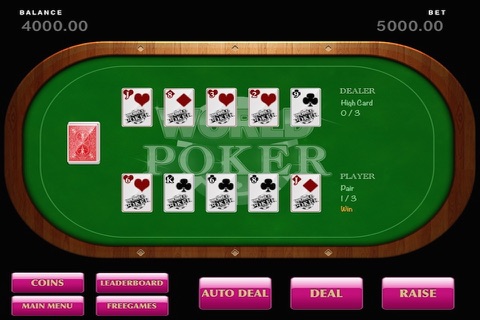 World Poker! screenshot 4