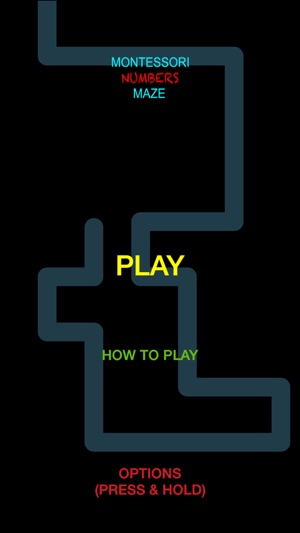 Montessori Numbers Maze Free