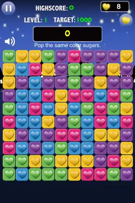 Game screenshot Pop Sugar : Sweet Night & Crazy Candy apk