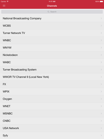 Screenshot #4 pour USA - New York's Television Free for iPad